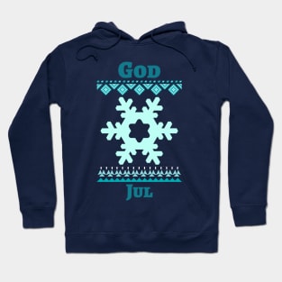 God Jul Merry Christmas Hoodie